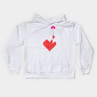 love ballon Kids Hoodie